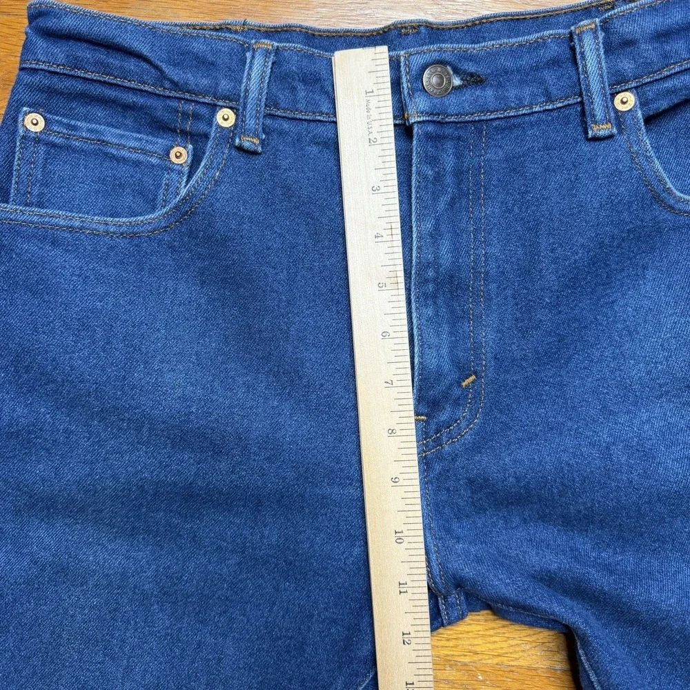 Levis 517 Jeans Men 34x29 Boot Cut Blue Denim‎ Cowboy Rodeo Western Classic